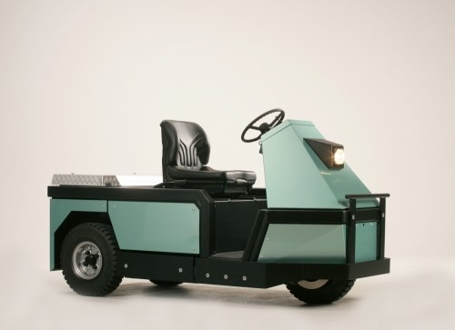 Tractor electric, triciclu  cu remorca 310